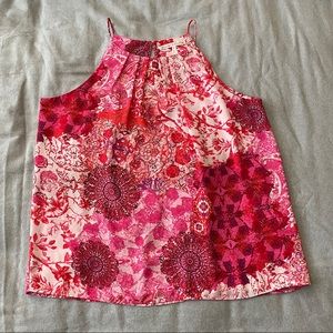 Violet+Claire Dressy Floral Tank Tap